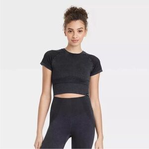 Black Cropped Women's Top- NWOT